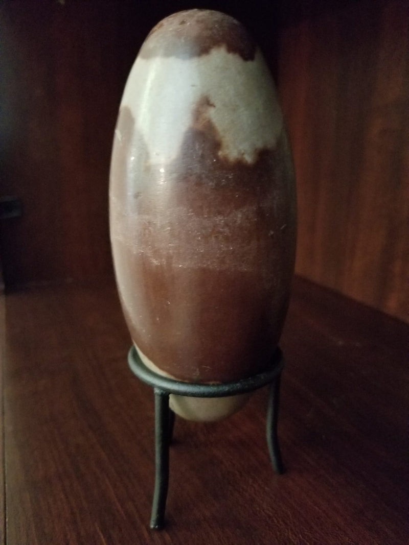 Large Shiva Lingam with stand