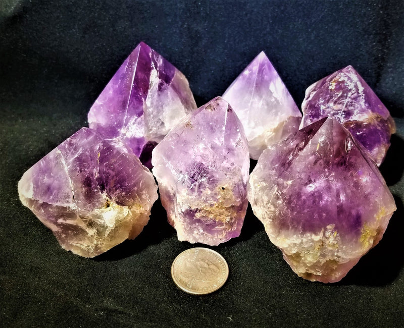 Top Polished Amethyst Points