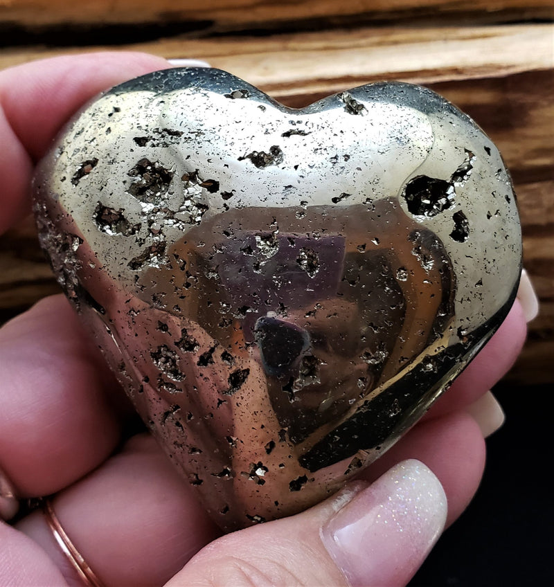 Peruvian Pyrite Heart